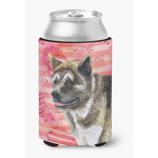 "Treasures American Akita Love - Abrazador decorativo para latas, multicolor" Caroline's Treasures BB9756CC