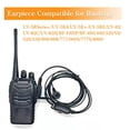 thumbnail image 4 of Auriculares Walkie Talkies con micrófono, 2 paquetes para Baofeng UV-5R, 4 of 6