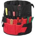thumbnail image 1 of Sac à Outils Multi-Usage 42 Poches Kit de Rangement pour Outils de Jardin Imperméable Résistant à l'Eau, 1 of 5