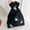 Black, variant on Yoyauz Women's Crochet Tote Bag, Cute Knot Wrist Knit Bag Durable Tote, Casual Knitted Wallet For Outdoor Walks