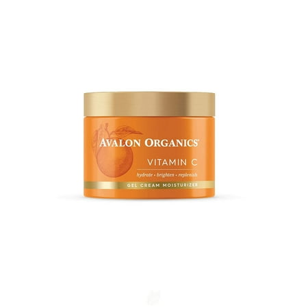 AVALON ORGANIC BOTANICALS Vitamin C Gel Cream Moisturizer 1.7 OUNCE, Pack of 2