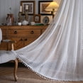 thumbnail image 2 of New Fashionable Curtains with Hollowed Out Shading Bedroom Kitchen Living Room Soundproof Bay Window, 2 of 5