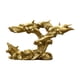 thumbnail image 2 of Estatuilla de delfín,Decoración de delfines para el hogar,Decoraciones de animales,Adorno de animales marinos de acuario para gabinete de encimera cobre dorado, 2 of 8