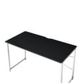 thumbnail image 4 of Newboti Furniture Tennos Black & Chrome Finish Writing Desk BN.4918, 4 of 5