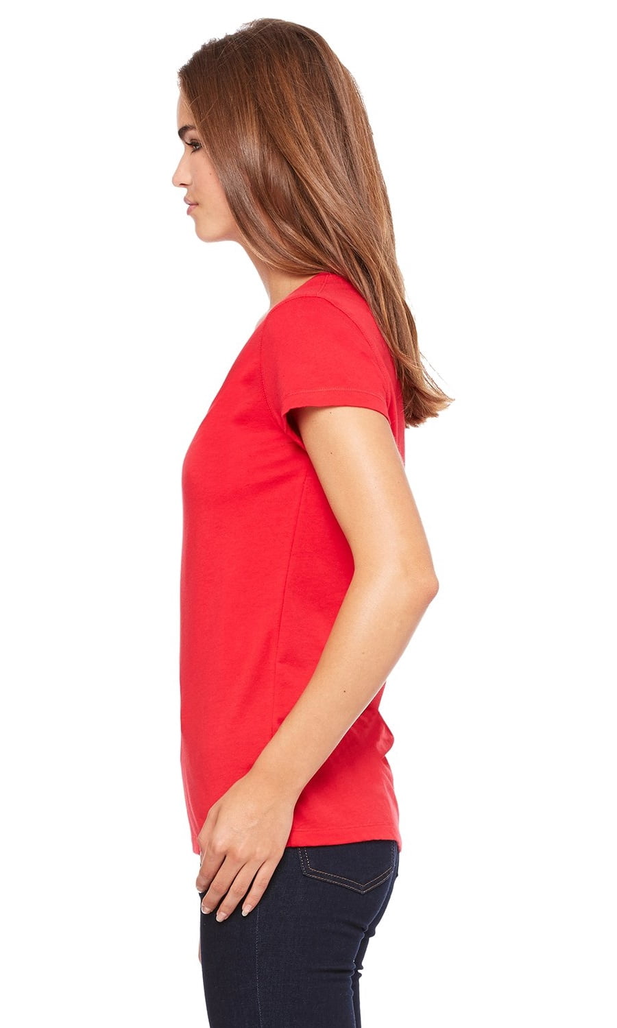 Women's Jersey Short-Sleeve V-Neck T-Shirt