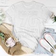 thumbnail image 5 of Funny 70Th Birthday Gift V2 Unisex Jersey Crewneck Tshirt, 5 of 6