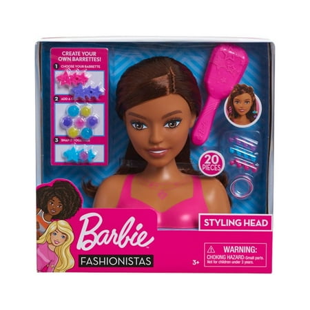 Just Play Barbie® Fashionistas 8-Inch Styling Head