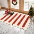 thumbnail image 4 of 2x3 Entryway Rug Bathroom Rugs for Front Door Bedroom Kitchen, Washable Vintage Print Carpet, Floor Mat with Non Slip Backing, 4 of 8