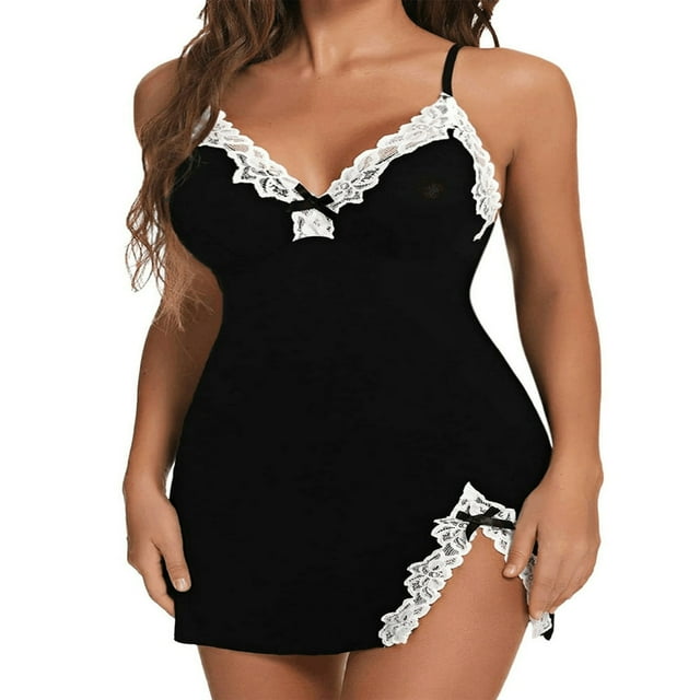 Chemise Sans Manches à Col en V Fendue en Dentelle pour Femmes