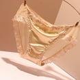 thumbnail image 2 of Women's Briefs Goofy Goober Underwear Womens Breathable Underwear Lace Thong for Women plus Size plus Size Panties for Women 2x The Bibs The Knickers Maternity 4xl Beige L, 2 of 4