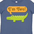 thumbnail image 4 of Inktastic I'm Two Alligator 2nd Birthday Boys or Girls Toddler T-Shirt, 4 of 5