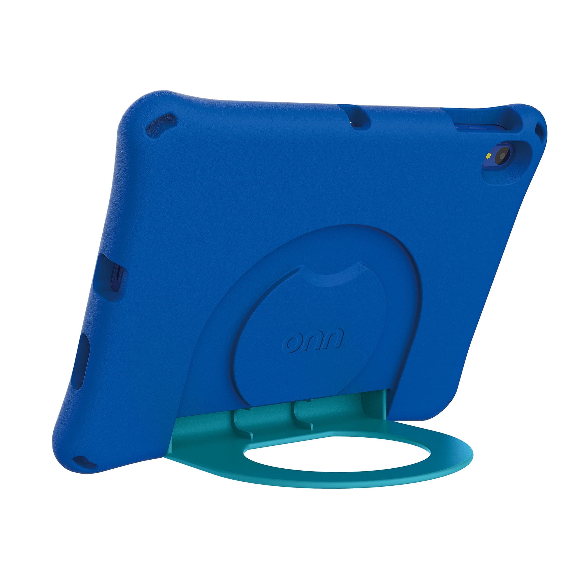 Open Box Onn 10.1" Kids Tablet, 32GB, 2 GHz Octa-Core, 3GB RAM, Blue, Bumper Case with Kickstand