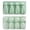 Green, variant on WOHAPY Upgrade Cute Ice Shaped Silicone Ice Trays, Food Grade Ice Mold, Reusable Ice Tray with Lid for Drinks Gray