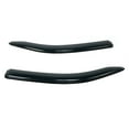 thumbnail image 2 of 2pcs Smoky Window Visor Shades Sun Rain Guard Fits for Toyota HIACE 2019-, 2 of 9