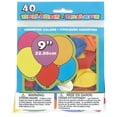 thumbnail image 2 of Latex Balloons, 9 in, Assorted, 40ct, 2 of 2