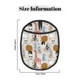 thumbnail image 3 of Naloa Hand Drawn Animals Silicone Pot Holders, Oven Mitts Heat Resistant Hot Pads, Non Slip Pot Holder for Kitchen Baking and Cooking 9.4 x 7.5 Inches, 3 of 7