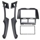 thumbnail image 4 of 2 Din Car Stereo Frame Trim Kit Dashboard for Yaris Vitz Platz 2005-2011 DVD Player Installation Be, 4 of 5