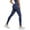 Dark Blue, variant on 3D Compression Leggings Anti Cellulite Women's Seamless High Waist Leggings, Push-Up Opaque, Sport Pants for Yoga and Fitness