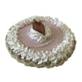 thumbnail image 2 of FAKERY BAKERY Fake Food Pie Creamy Strawberry Pink fake pie/prop/faux food/faux cake/home decoration/cake dummy/size 10x3”, 2 of 9
