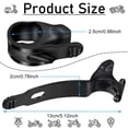 thumbnail image 2 of Soporte de acelerador para motocicleta Cruise Control Assist, 4 unidades, negro, 2 of 7