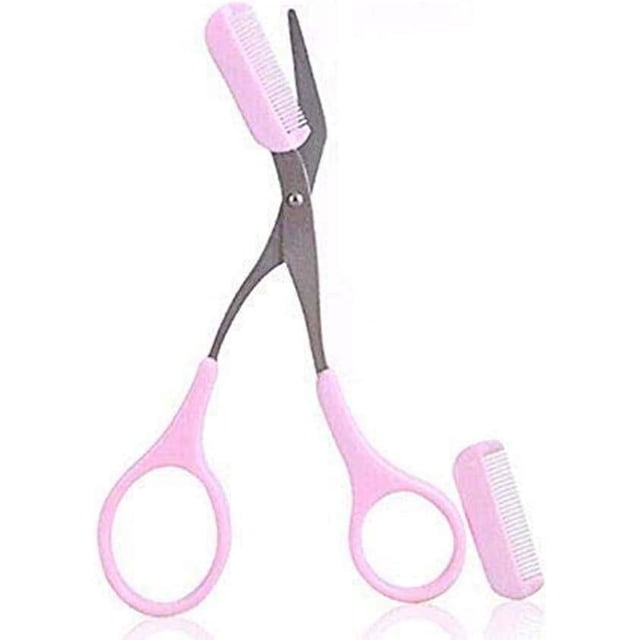 Eyebrow Eyelash Hair Remover, High-quality Plastic And Stainless Steel, Easy To Use, Detachable Comb For Precise Cutting, Convenient Storage, Lightweight And Portable, Suitable For All Skill Levels