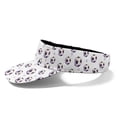 thumbnail image 2 of Chririnla Sun Visor Cap with Soccer Ball Pattern, Sun Protection Hat for Outdoor Summer Sports and Daily Activities, 2 of 4
