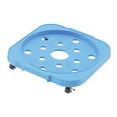 thumbnail image 2 of koolsoo Movable Cylinder Base Bottle Base Multi Purpose Stabilizing Base Support Tray Rolling Base for Potted Plants Light Blue, 2 of 8