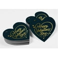 thumbnail image 4 of Inkdotpot Pack Of 100 Happy Valentine's Day Valentine Favor Paper Tags Craft Real Gold Foil Hang Tags, 4 of 6