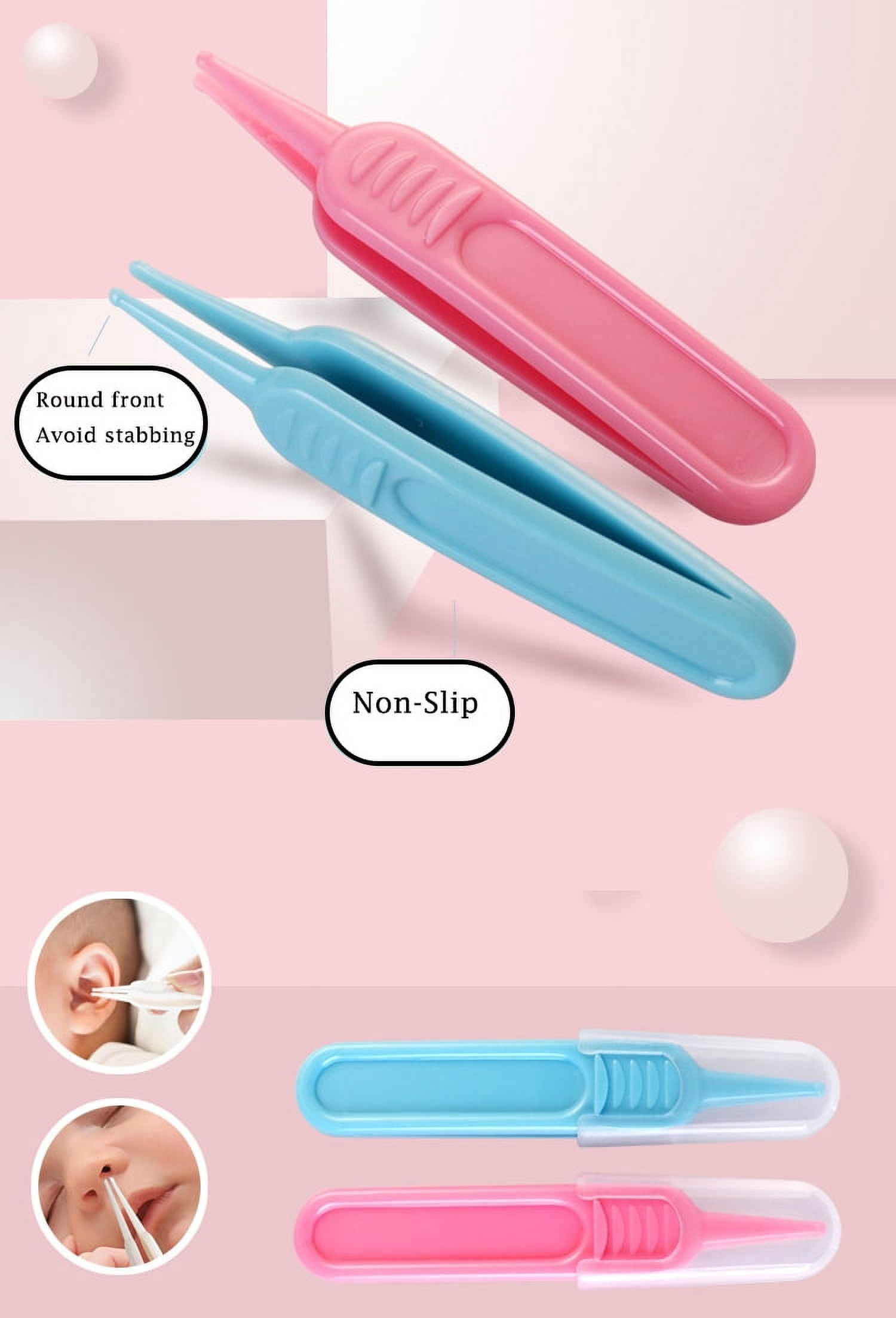 FZFLZDH 10Pcs/Set Baby Health Care Kit,Portable Newborn Infant Nursery Set Kids Grooming Kit Baby Nail Clipper Brush Comb Cleaning Sets ,Baby Nail Scissors, Nail Clipper(Blue)