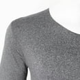 thumbnail image 6 of Aihuaihua Thermal Underwear for Men Long Underwear Lined V Neck Winter Warm Base Layers Thermal Top Bottom Grey L, 6 of 9
