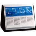 thumbnail image 1 of Libreta con forma de león en forma de carátula Flip-N-Tell con forma de león con 20 bolsillos, 1 of 5