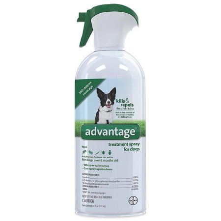 Advantage Flea Treatment Dog Spray Kills & Repels Flea Tick & Lice (Best Treatment For Dog Lice)