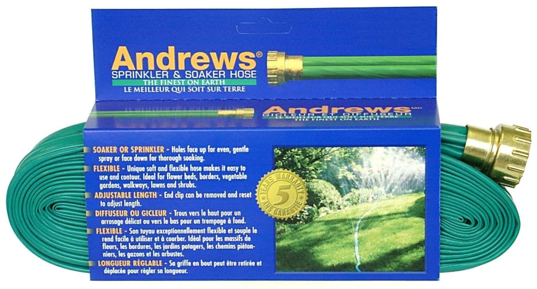 ANDREWS 9,1 m 2 Tube Tuyau d'arrosage 10–12346 