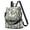Halloween Ghost Candy Green Pattern, variant on Halloween Skeleton Coffin Teal Pattern Fashion Backpack, Work Travel Rucksack with Side Bottle Pockets & Convertible Strap, Large Capacity Gifts for Women Casual Use