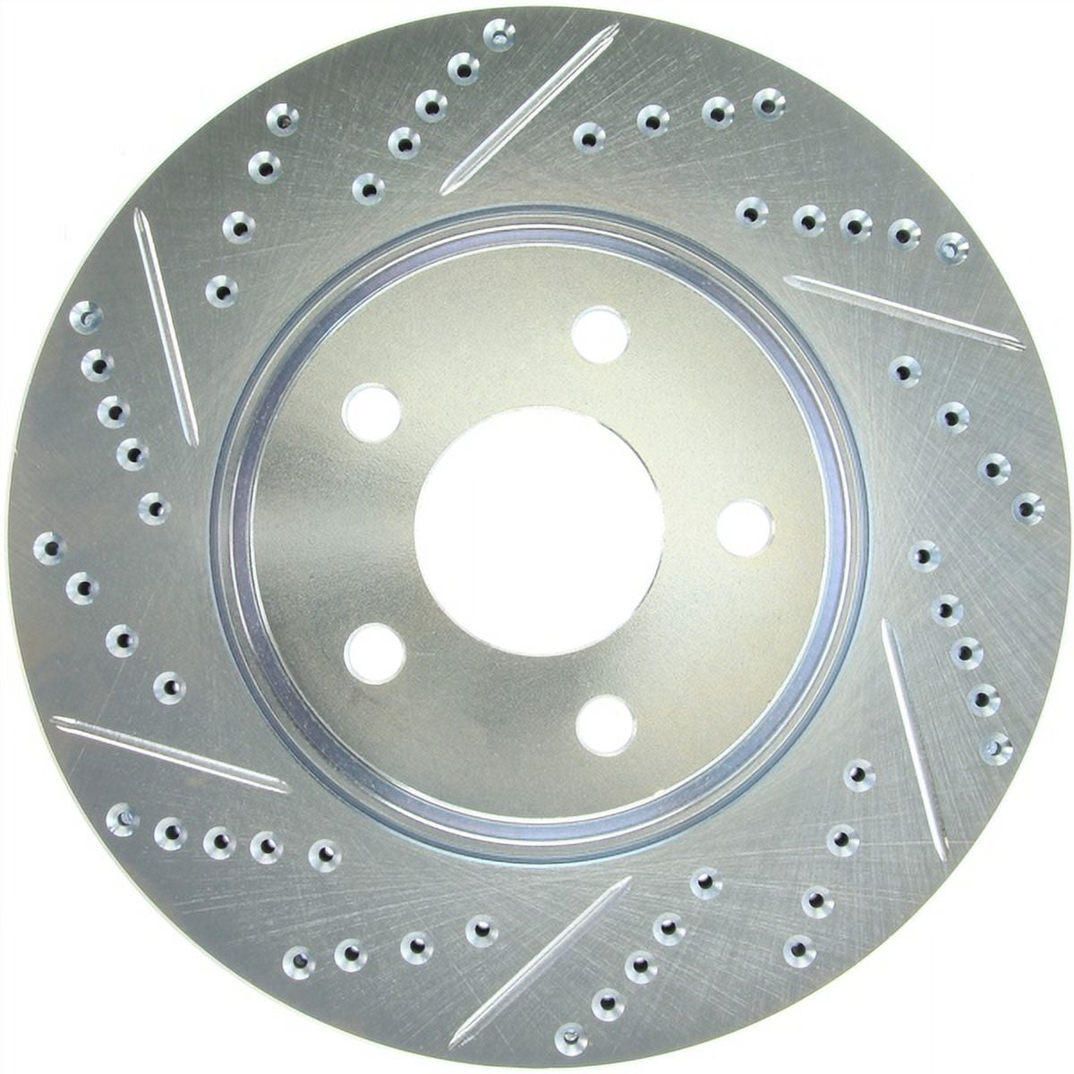 StopTech Select Sport 05-07 Chevrolet Cobalt Slotted and Drilled Right Front Rotor Fits select: 2009-2012 CHEVROLET MALIBU, 2005-2010 PONTIAC G6