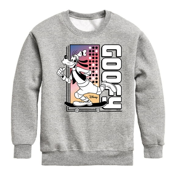 Disney - Mickey & Friends - Goofy - Skater - Toddler And Youth Long Sleeve Graphic T-Shirt