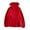 Red, variant on Royisotas Mens Windproof Jackets Winter Coats Loose Hooded Long Sleeve Pockets Rain Jackets for Men Big and Tall