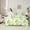 Green 02, variant on Feelyou Cartoon Gnome Twin Bedding Sets 7pcs, Lucky Spring Shamrock Bedding Comforter Set