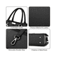 thumbnail image 3 of Bolso De Mano Para Dama Bandolera Moda De Bolsa Mujer Color Negro, 3 of 5