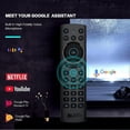 thumbnail image 4 of Wekity Bluetooth Voice Remote Control, USB Wireless Voice Control Induction Backlight Air Remote Mouse for Nvidia Shield, PC, Smart TV (G20S Pro Plus), 4 of 5