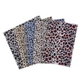 thumbnail image 4 of 5pcs Leopard Cotton Fabrics Patchwork - Fabric Bundle Patchwork with 5 Different Colors for DIY Scrapbooking Arts Sewing Crafts, 4 of 7