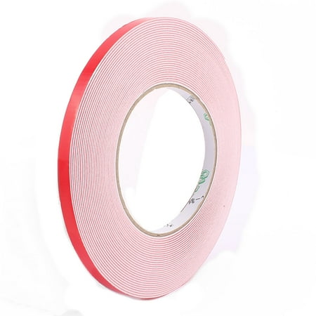 8MM Width 10M Length 1MM Thick White Dual Sided Waterproof Sponge Tape for Car