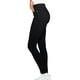 thumbnail image 2 of Jeans de mezclilla MCHK skinny 6002. Tiro Alto, Color negro. Para mujer MCHK  6002, 2 of 6