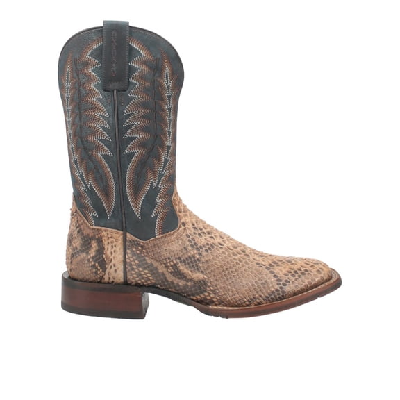 Dan Post Men's Templeton Exotic Snake Western Boot Broad Square Toe - DP4183 10 D(M) US