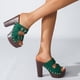 thumbnail image 4 of Nuevas sandalias de mujer cómodas de tacón grueso con hebilla de boca de pez Wmkox8yii hfjk3601, 4 of 6