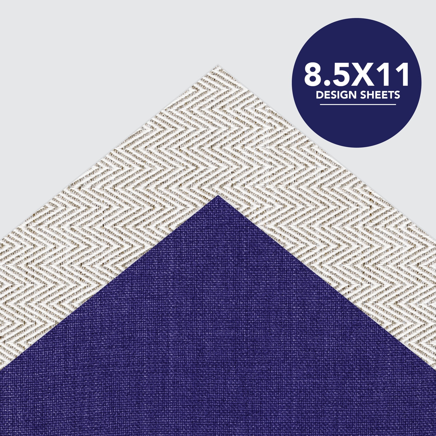 Roobee by Mara Mi Texture Paper Pad 8.5" x 11" - 24 lb/ 110 GSM, 50 sheets, 10 Designs