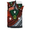 thumbnail image 2 of Custom Personalised Vanuatu Penama Province Tribal Pattern Bedding Set - LT12, 2 of 6