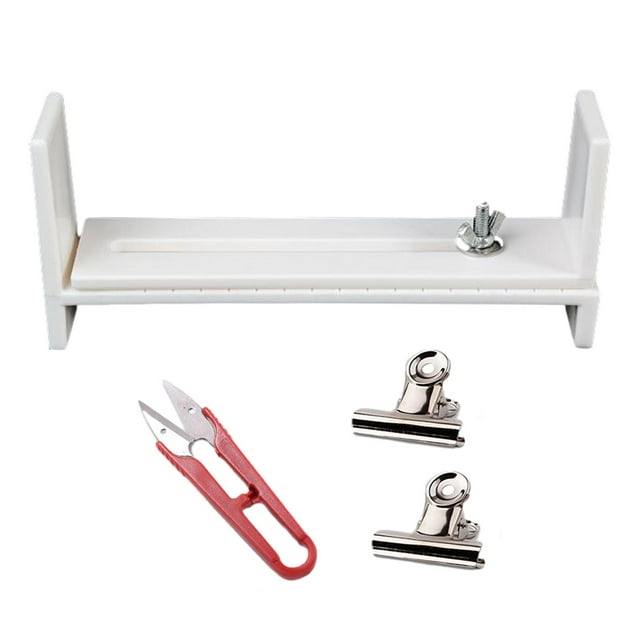 Fabricante de pulseras, herramienta tejida, llavero de tejido trenzado de muñequeras, cordón de paracaídas para hacer joyas de bricolaje, marco tejido Marco tejido de plástico BLESIY fabricante de pulseras