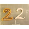 thumbnail image 2 of Number Two in Comic Font Cookie Cutter- Fast Shipping - Sharp Edges - Exceptional Quality, 2 of 4