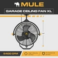 thumbnail image 3 of Mule 18" Fan XL, Dual Height Ceiling Mounting Options, Standard 3-Prong Plug, 3 of 11
